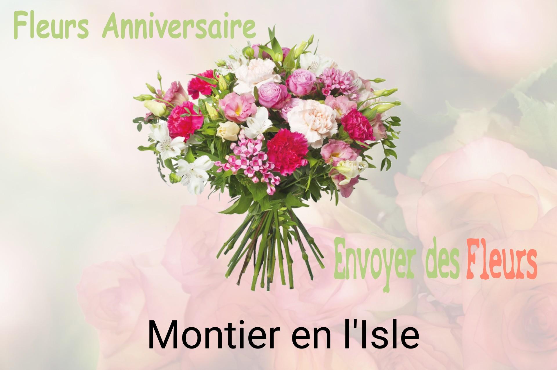 Bouquet de fleurs d’anniversaire livré à Montier-en-l'Isle
